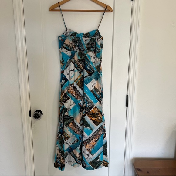 Anthropologie Maeve Printed Slip Dress - Picture 5 of 12